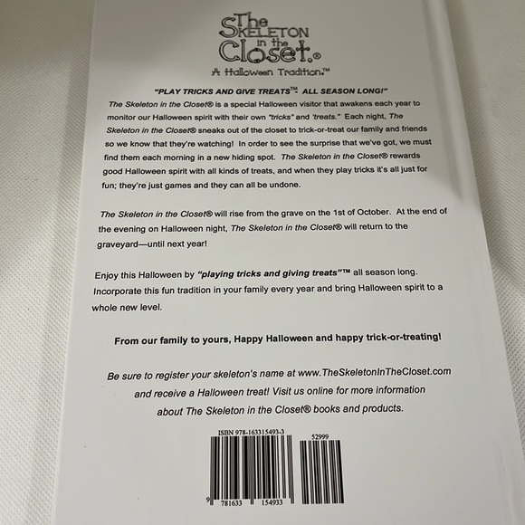 Skeleton and Story Book, like Elf on a Shelf - Picture 11 of 16